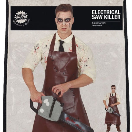 Moordenaar Halloween Kostuum Heren L van Fiestas Guirca koop je bij Partywinkel