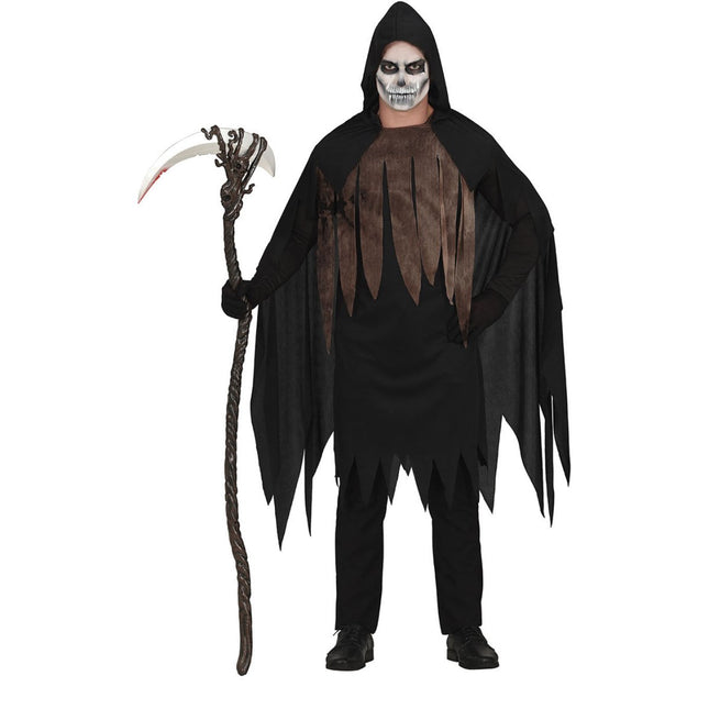 Moordenaar Halloween Kostuum Heren Zwart L van Fiestas Guirca koop je bij Partywinkel