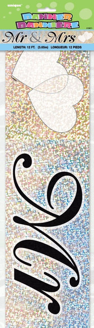 Mr And Mrs Banner 3,65m van Unique koop je bij Partywinkel