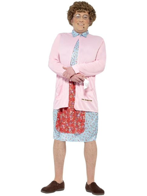 Mrs Brown Padded Heren Kostuum van Smiffys koop je bij Partywinkel