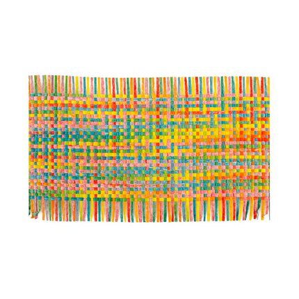 CINTA DE MESA MULTICOLOR 12 CM X 3 M