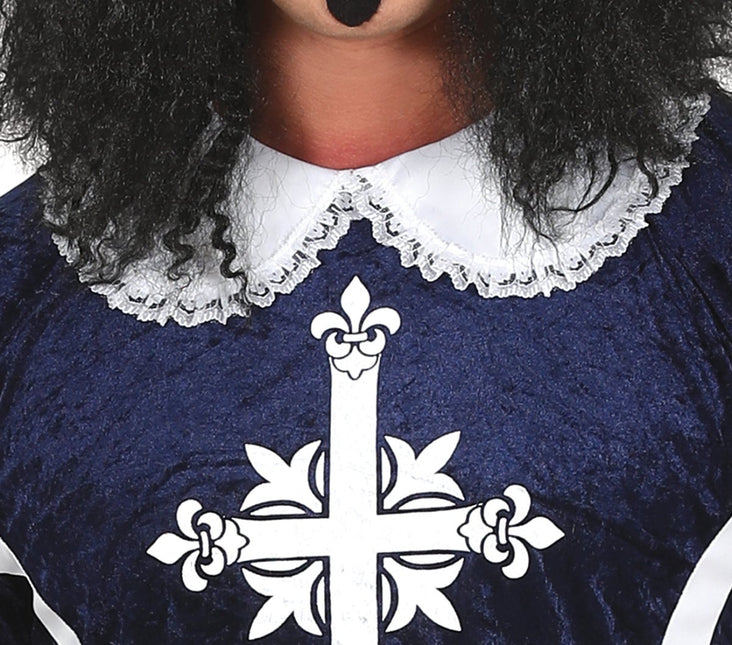 Musketier Kostuum Heren Blauw van Fiestas Guirca koop je bij Partywinkel