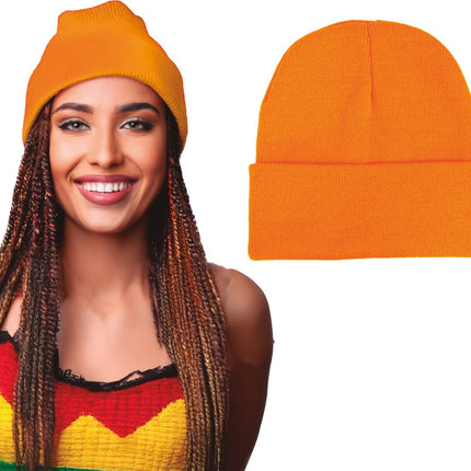 Muts Neon oranje van Fiestas Guirca koop je bij Partywinkel