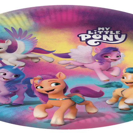 Platos de My Little Pony, 23 cm, 8 unidades