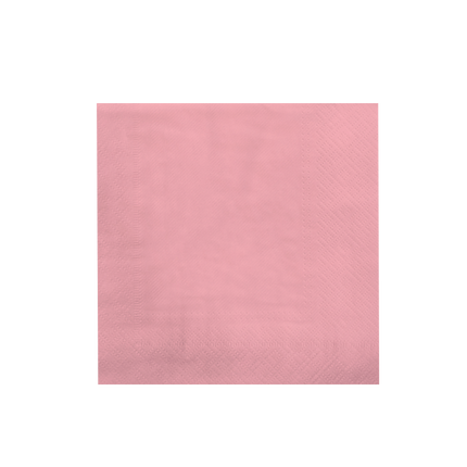 Servilletas Rosa Pastel 16.5cm 8pcs
