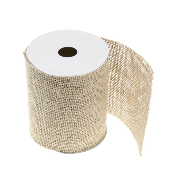 Cinta Yute Natural 9.5CM X 5M