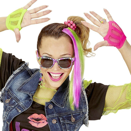 Neon 80S Accessoireset 4 delig van Widmann koop je bij Partywinkel