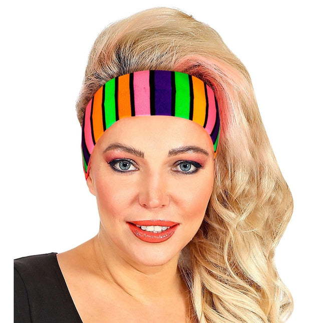 Neon 80S Hoofdband van Widmann koop je bij Partywinkel
