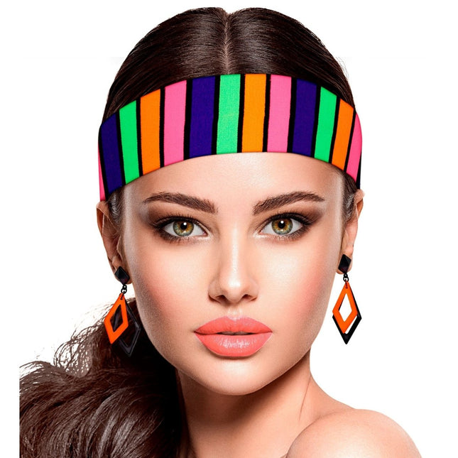 Neon 80S Hoofdband van Widmann koop je bij Partywinkel