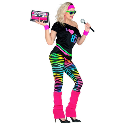 Neon 80S Kostuum Dames van Widmann koop je bij Partywinkel