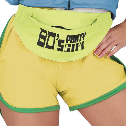 Neon 80S Kostuum Dames Party Girl van Fiestas Guirca koop je bij Partywinkel