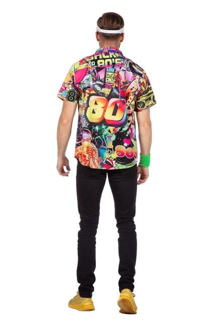 Neon 80S Shirt Heren van Wilbers & Wilbers koop je bij Partywinkel