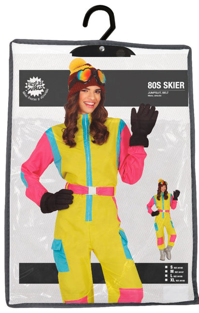 Neon 80S Skipak Geel Dames - Partywinkel - 8434077841860