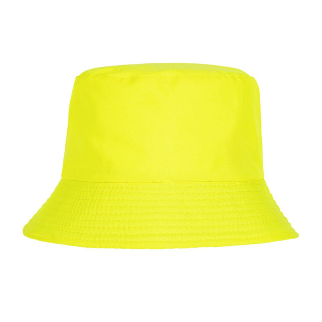 Neon Gele Bucket Hat Uv van Boland koop je bij Partywinkel