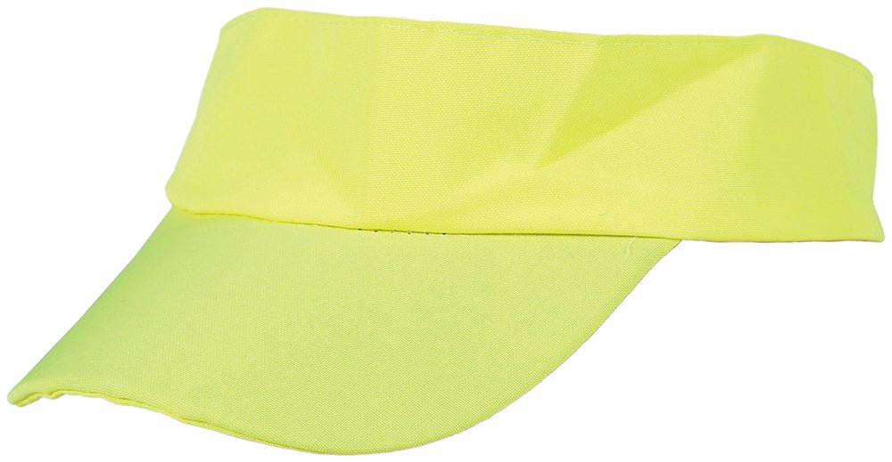 Neon Gele Zonneklep - Partywinkel - 8434077138151