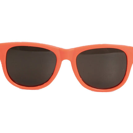 Neon Oranje Bril van Fiestas Guirca koop je bij Partywinkel