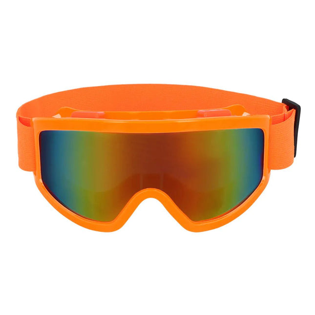 Neon Oranje Skibril - Partywinkel - 8712026027054