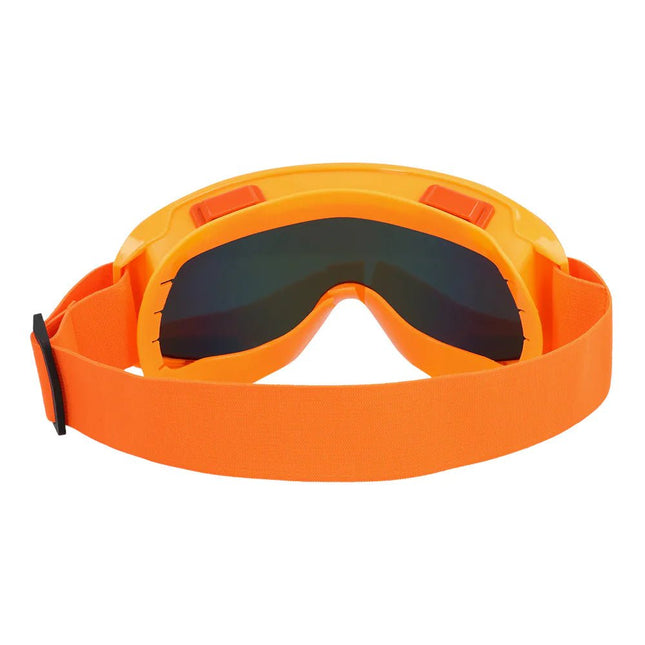 Neon Oranje Skibril - Partywinkel - 8712026027054