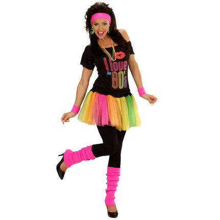 Neon Roze Beenwarmers 2st van Widmann koop je bij Partywinkel