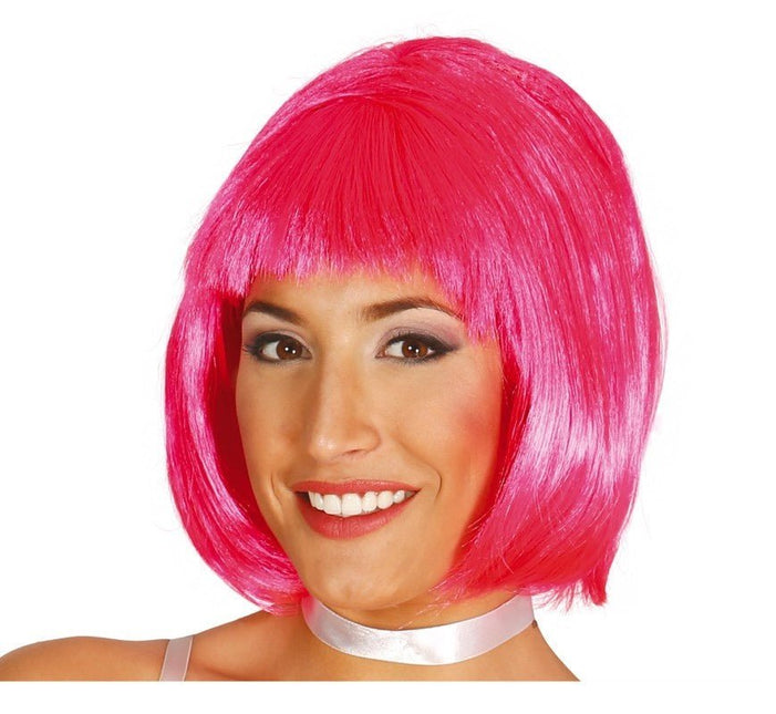 Neon Roze Bob Pony van Fiestas Guirca koop je bij Partywinkel