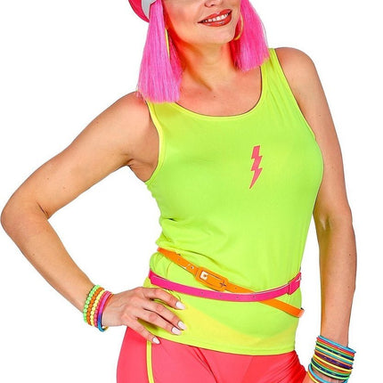 Neon Roze Riem Smal van Widmann koop je bij Partywinkel