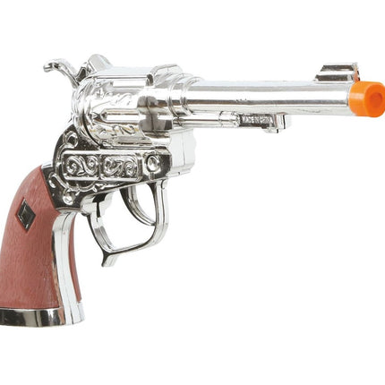 Nep Geweer Revolver Cowboy 25cm van Fiestas Guirca koop je bij Partywinkel