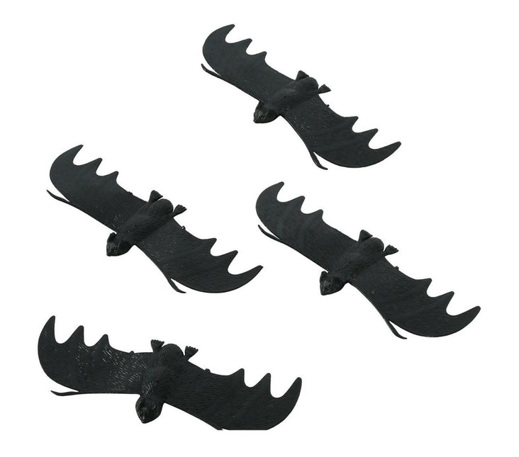 Nep Vleermuizen 11cm 4st van Fiestas Guirca koop je bij Partywinkel