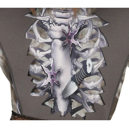 Ninja Kostuum Kind Grijs van Fiestas Guirca koop je bij Partywinkel