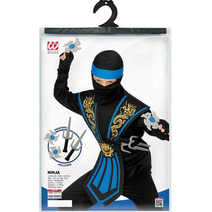 Ninja Pak Blauw Jongen - Partywinkel - 8003558386550