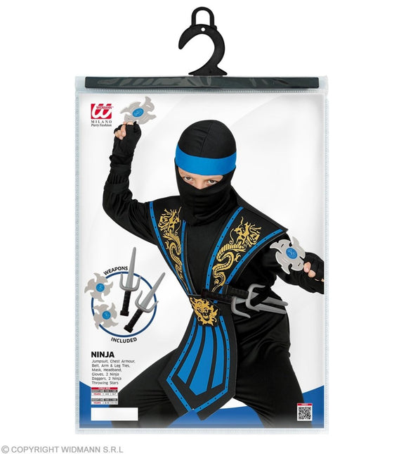 Ninja Pak Blauw Jongen - Partywinkel - 8003558386550