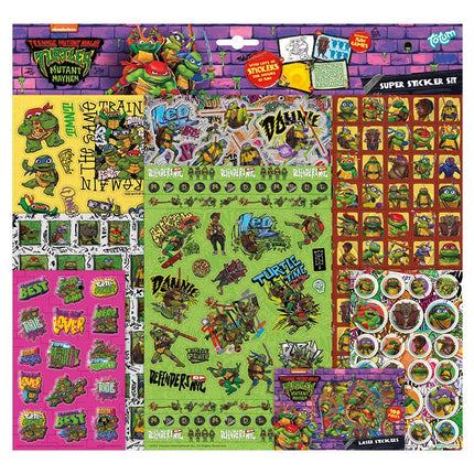 Ninja Turtle Stickers 7st - Partywinkel - 8714274961500