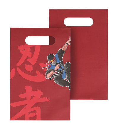 Ninja Uitdeeltasjes 23cm van Boland koop je bij Partywinkel