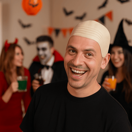 Nude Pruik Kaal van PartyXclusive koop je bij Partywinkel