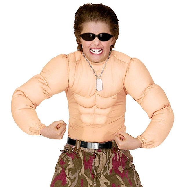 Nude Shirt Beige Heren van Widmann koop je bij Partywinkel