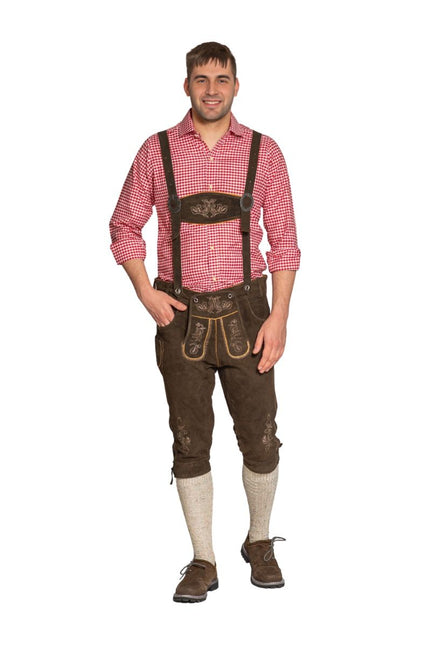 Lederhose Marrón Largo Gerlos