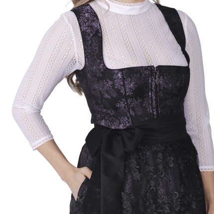 Oktoberfest Blouse Wit Dames Kraagje van Haus Huberts koop je bij Partywinkel