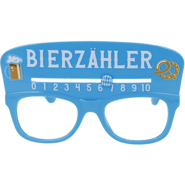 Oktoberfest Bril Bierzähler van Folat koop je bij Partywinkel