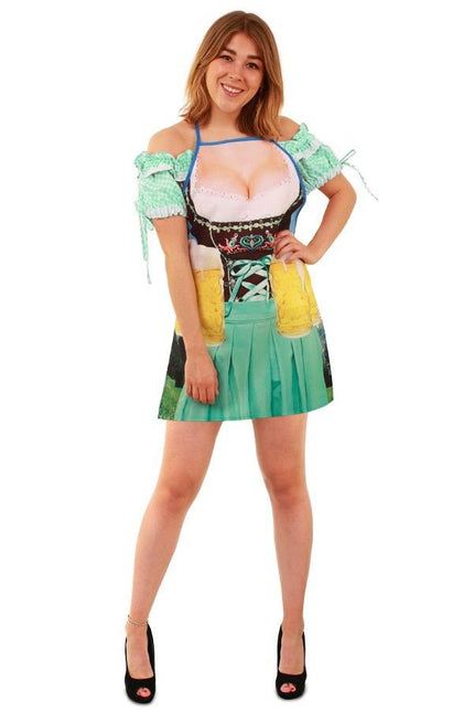 Oktoberfest Dirndl Schort Vrouw van PartyXplosion koop je bij Partywinkel