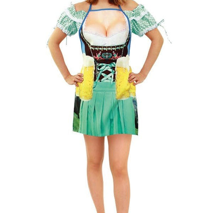 Oktoberfest Dirndl Schort Vrouw van PartyXplosion koop je bij Partywinkel
