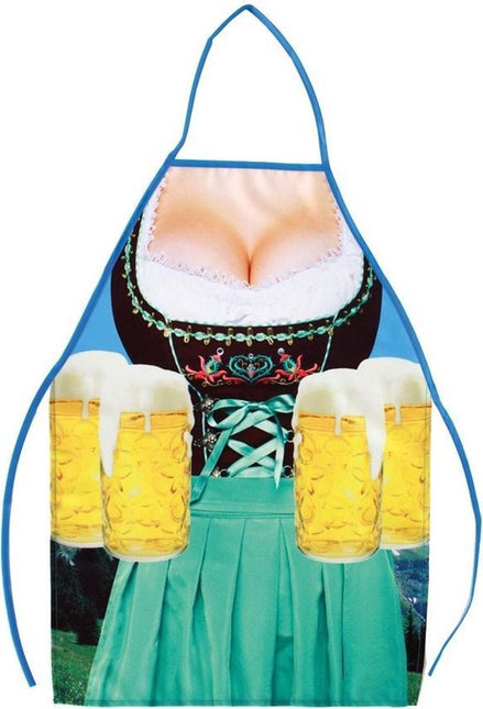Oktoberfest Dirndl Schort Vrouw van PartyXplosion koop je bij Partywinkel