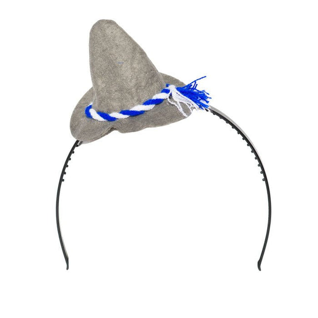 Oktoberfest Haarband Tiroler Hoedje Traditioneel van Partychimp koop je bij Partywinkel