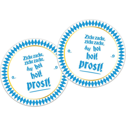 Oktoberfest Onderzetters Oktober Bier Festival 6st van Folat koop je bij Partywinkel