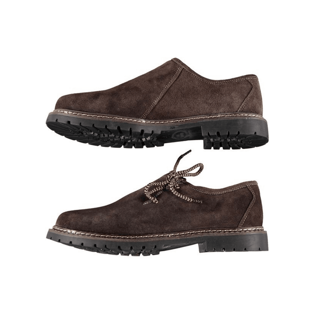 Oktoberfest Schoenen Donkerbruin Heren van Haus Huberts koop je bij Partywinkel