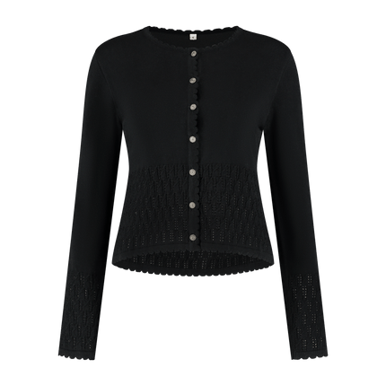 Oktoberfest Vest Zwart Dames van Haus Huberts koop je bij Partywinkel