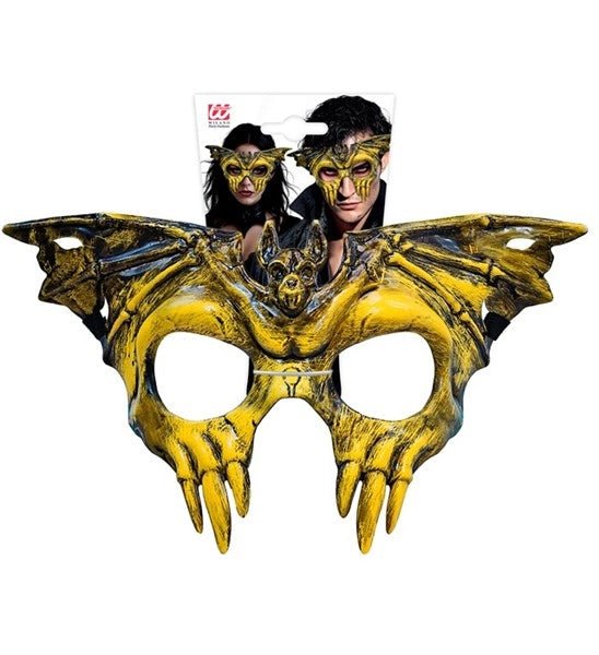 OOGMASKER SCHEDEL VLEERMUIS - HARD PLASTIC van Widmann koop je bij Partywinkel