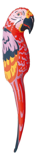 Opblaasbare Papegaai 1,05m van Fiestas Guirca koop je bij Partywinkel