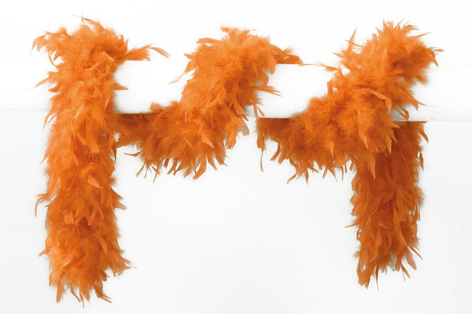 Oranje Boa Lang 1,8m van Wilbers & Wilbers koop je bij Partywinkel