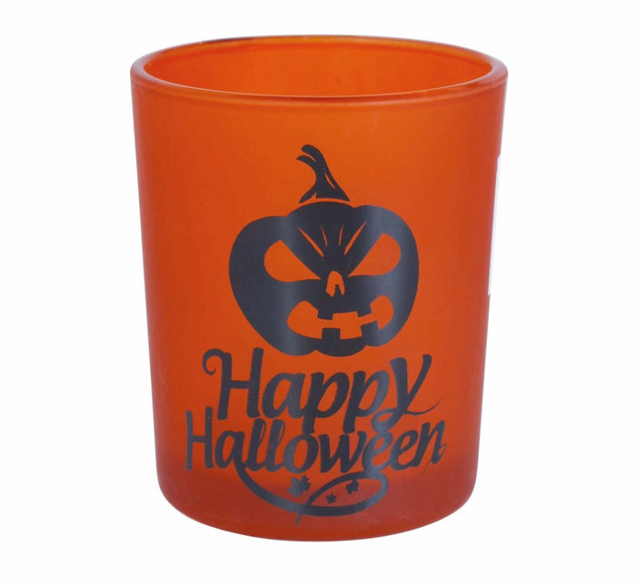 Oranje Halloween Bekers Happy Halloween van Fiestas Guirca koop je bij Partywinkel