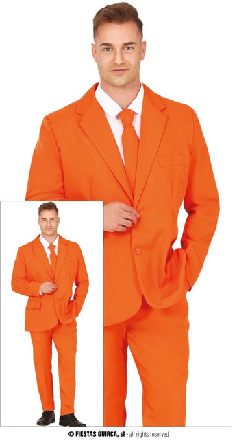 Oranje Kostuum Heren - Partywinkel - 8434077862919