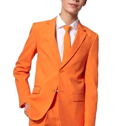 Oranje Pak Jongen Tiener OppoSuits van OppoSuits koop je bij Partywinkel